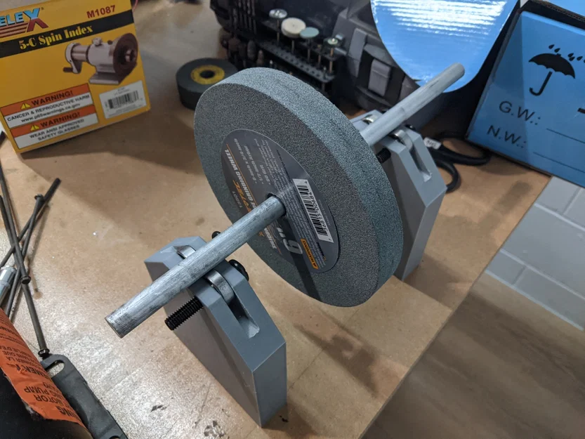 Đồ gá cân bằng đá mài (Grinding Wheel Balancing Fixture/Jig) - Image 1