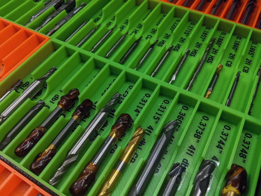 Hộp/Khay lưu trữ Endmill / Reamer / Drill - Image 4