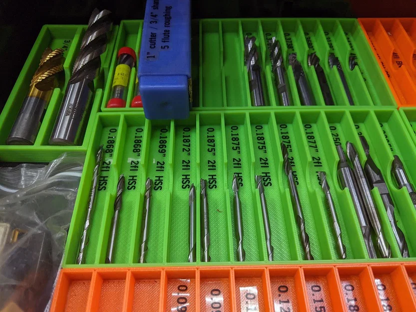 Hộp/Khay lưu trữ Endmill / Reamer / Drill - Image 5