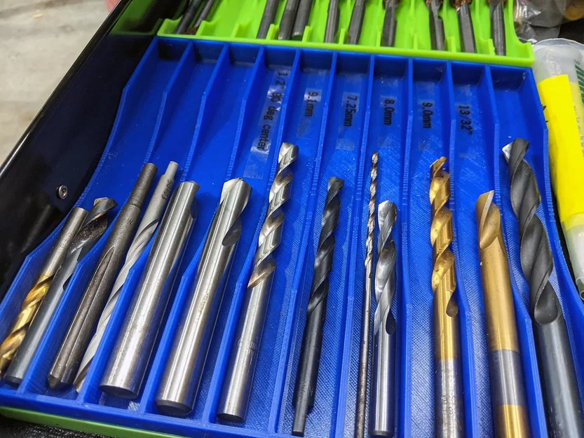 Hộp/Khay lưu trữ Endmill / Reamer / Drill - Image 6