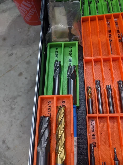 Hộp/Khay lưu trữ Endmill / Reamer / Drill - Image 7