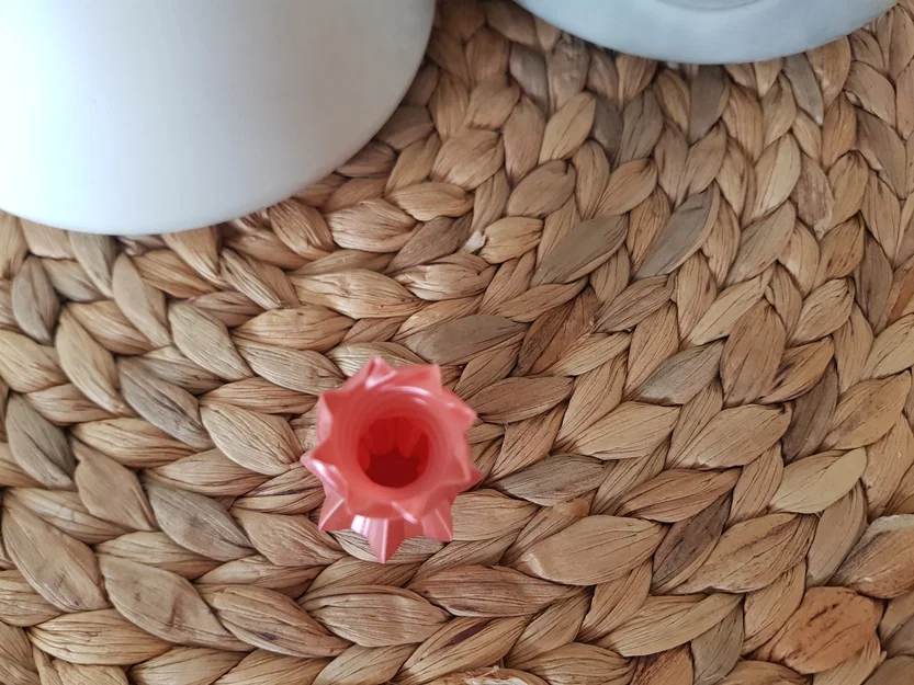 Bình hoa xoắn ốc in 3D phong cách tối giản, tiết kiệm nhựa - Image 3