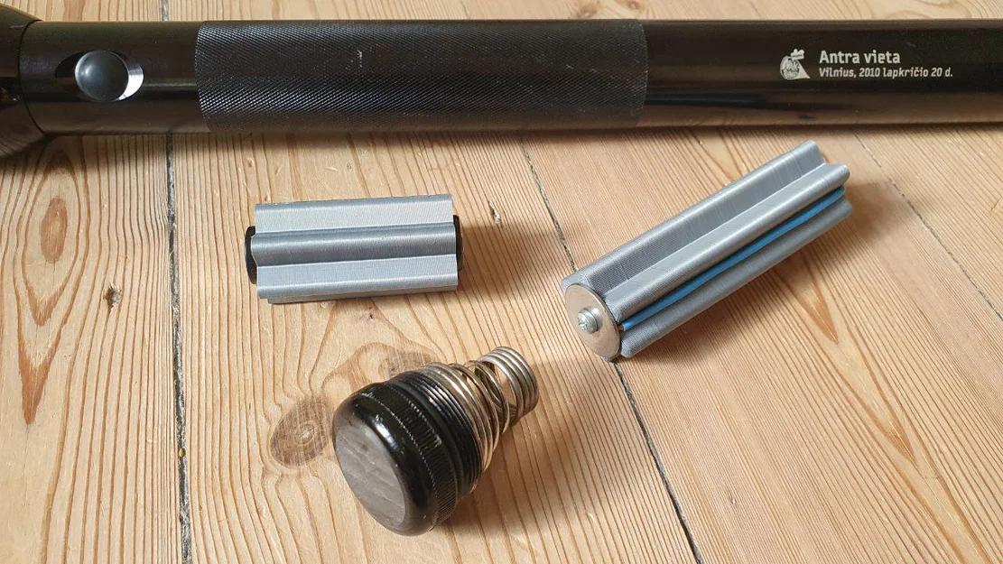 Adapter pin 18650 sang pin D (Battery adaptor 18650 to D cell) - Image 2