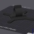 Ngàm VESA 100mm gắn vào ống/cây 35mm - Thumbnail 2