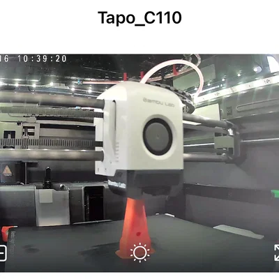 Ngàm camera TPLink Tapo C110 cho Bambu Lab X1C/P1S