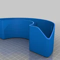 Organizer bàn làm việc gắn cuộn filament (Spool holder desk organizer) - Thumbnail 5