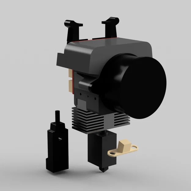 Mô hình 3D Extruder và Hotend cho Elegoo Neptune 4 Max/Plus - Image 1