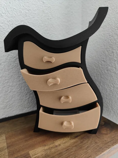 Wonky Chest (Tủ ngăn kéo lệch kiểu wonky) - Image 1