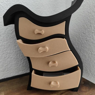 Wonky Chest (Tủ ngăn kéo lệch kiểu wonky)