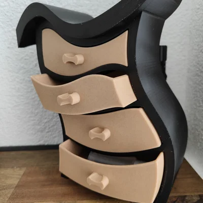 Wonky Chest (Tủ ngăn kéo lệch kiểu wonky)