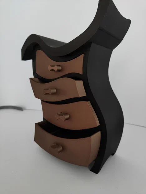 Wonky Chest (Tủ ngăn kéo lệch kiểu wonky) - Image 3