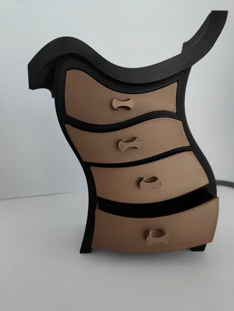 Wonky Chest (Tủ ngăn kéo lệch kiểu wonky) - Image 4