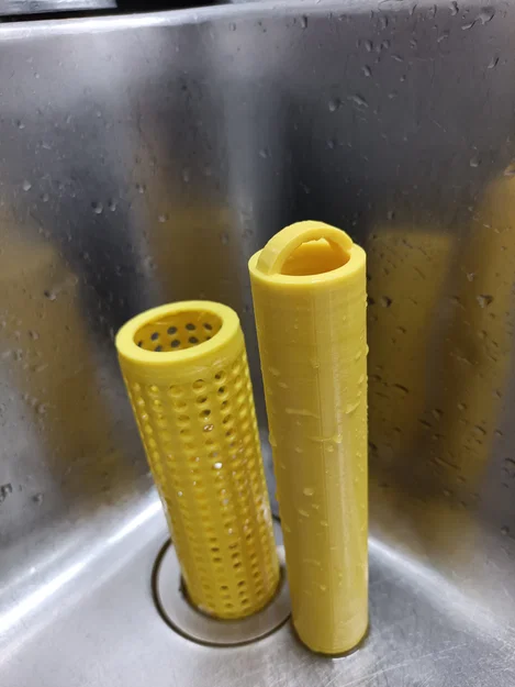 Rổ lọc thoát nước kèm nút chặn (Drain strainer with plug) - Image 2