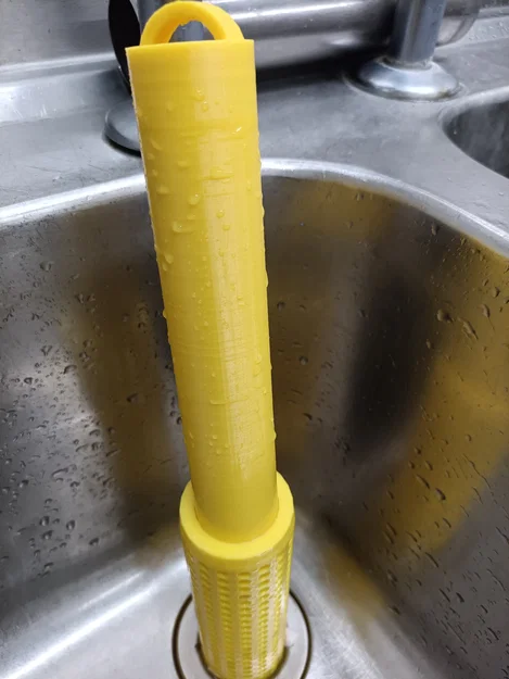 Rổ lọc thoát nước kèm nút chặn (Drain strainer with plug) - Image 3