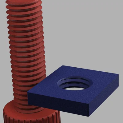 Bộ ốc vít tối ưu cho giá treo tai nghe 3D (Headsetholder)