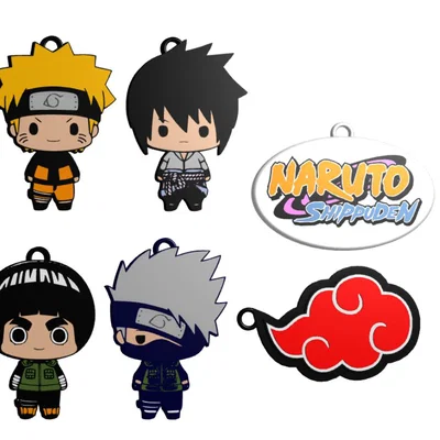 Móc khóa Naruto Shippuden 3D: Thiết kế độc đáo cho fan anime