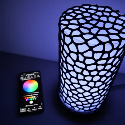 Đèn Voronoi RGB (WLED) – RGB Voronoi Lamp (WLED)