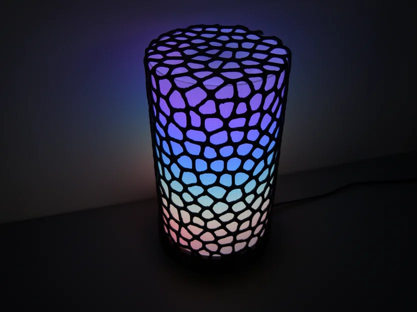 Đèn Voronoi RGB (WLED) – RGB Voronoi Lamp (WLED) - Image 10