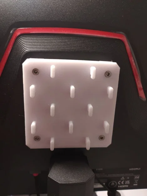 Ngàm VESA 75x75 cho Ikea Skadis (Ikea Skadis Vesa Mount) - Image 1