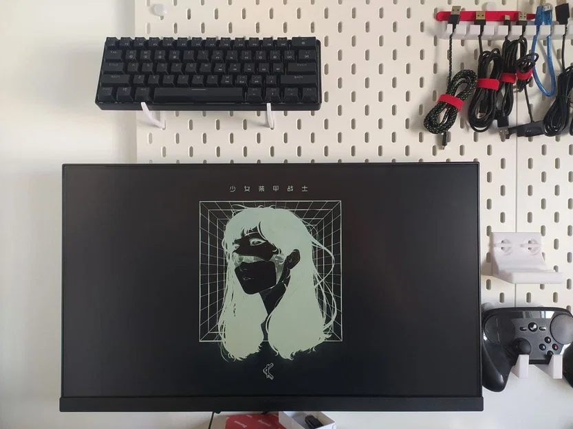 Ngàm VESA 75x75 cho Ikea Skadis (Ikea Skadis Vesa Mount) - Image 3
