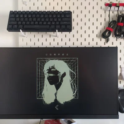 Ngàm VESA 75x75 cho Ikea Skadis (Ikea Skadis Vesa Mount)