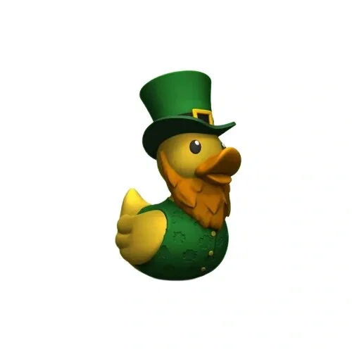 Mô hình 3D chú vịt Leprechaun may mắn ngày lễ Thánh Patrick - Image 2