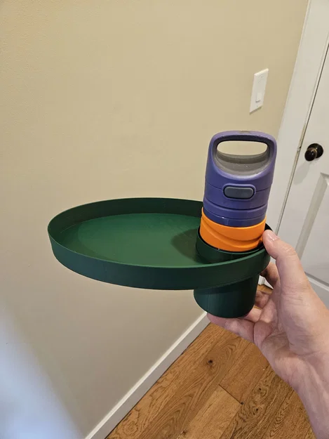 Khay Snack + Giá Đỡ Ly Gắn Ghế Xe (Carseat Cup Holder with Snack Tray) - Image 2