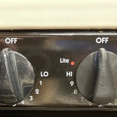 Núm vặn lò GE WB03K10035 [183D5598] (Oven Knob)