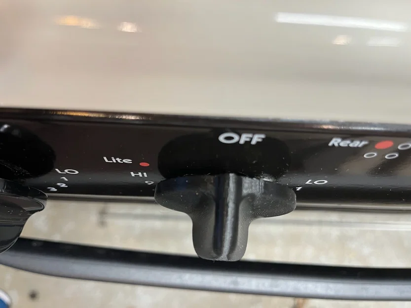 Núm vặn lò GE WB03K10035 [183D5598] (Oven Knob) - Image 4