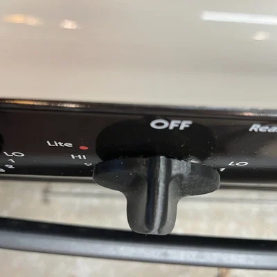 Núm vặn lò GE WB03K10035 [183D5598] (Oven Knob)