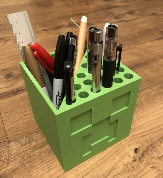 Creeper Desk Tidy – Hộp đựng đồ để bàn kiểu Creeper - Image 1
