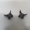 Lò xo kẹp khung xe Brompton hình cú (Owl Clamp Spring) in 3D - Thumbnail 4