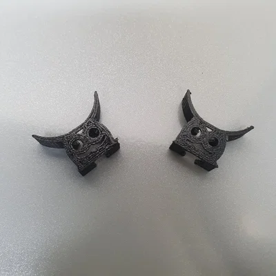 Lò xo kẹp khung xe Brompton hình cú (Owl Clamp Spring) in 3D
