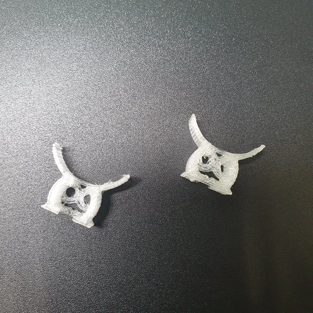 Lò xo kẹp khung xe Brompton hình cú (Owl Clamp Spring) in 3D - Image 6