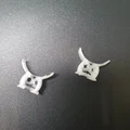 Lò xo kẹp khung xe Brompton hình cú (Owl Clamp Spring) in 3D - Thumbnail 6
