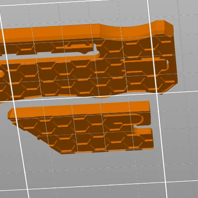 Dao Rọc Giấy In 3D Họa Tiết Tổ Ong Bền Đẹp Tiện Lợi