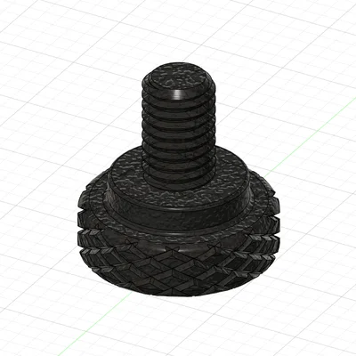 Bộ ốc vít vặn tay M6 và M8 in 3D chất lượng cao