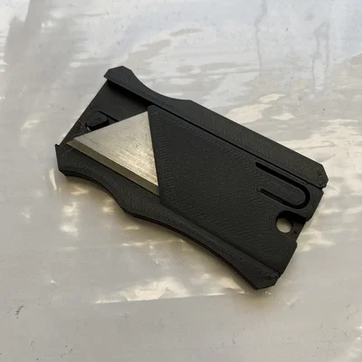 Dao rọc giấy Utility Knife in 3D (Thiết kế tối giản, tinh tế)