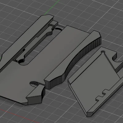 Mẫu Dao Rọc Giấy Cải Tiến (Upgraded Utility Knife) - In 3D Độc Đáo