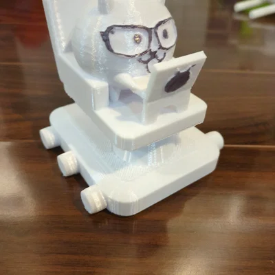 Mô hình 3D Hacker Cat trong game The Battle Cats cực chất