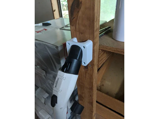 Giá treo đầu sạc Tesla J1772 Adapter Charger Plug Holder - Image 2