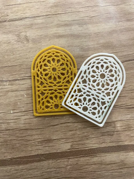 Mẫu kẹp sách họa tiết Hồi giáo - Bookmark 3D tinh tế cho lễ Ramadan - Image 2