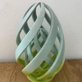 Mô hình trang trí quả trứng lồng xoắn ốc Spiral Egg in Egg 3D - Thumbnail 1