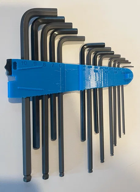 Holder gập cho Hex Wrench/Allen Key (Metric & SAE) - Image 1