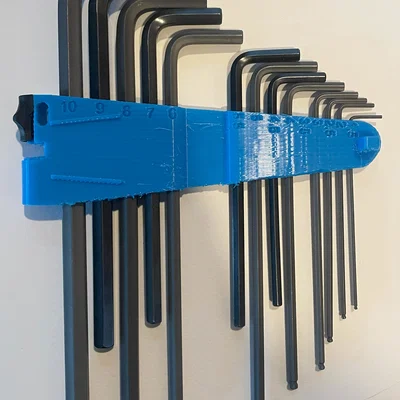Holder gập cho Hex Wrench/Allen Key (Metric & SAE)