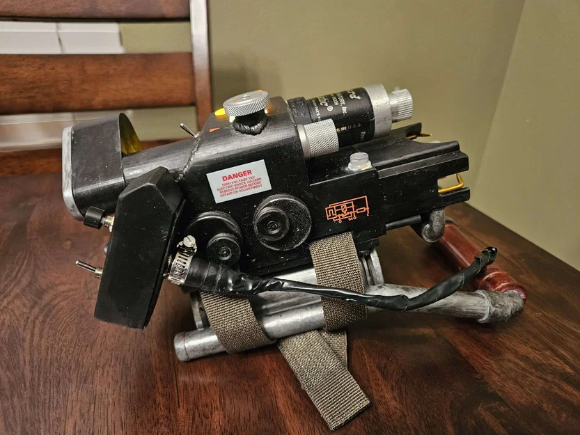 Mô hình Proton Pack gắn tay (Ghostbusters) - Phụ kiện cosplay 3D - Image 1