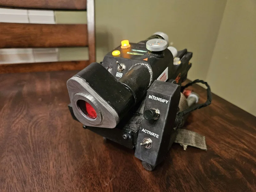 Mô hình Proton Pack gắn tay (Ghostbusters) - Phụ kiện cosplay 3D - Image 2