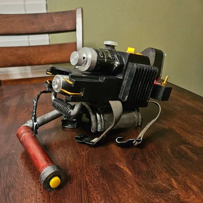 Mô hình Proton Pack gắn tay (Ghostbusters) - Phụ kiện cosplay 3D