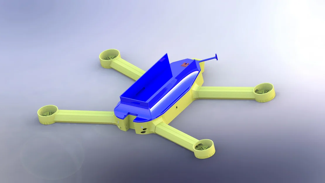 Thân drone “Body 7” (quadcopter 7 inch) - Image 1