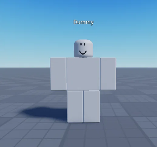 Mô hình Roblox Dummy R6 - File in 3D cho fan game - Image 1